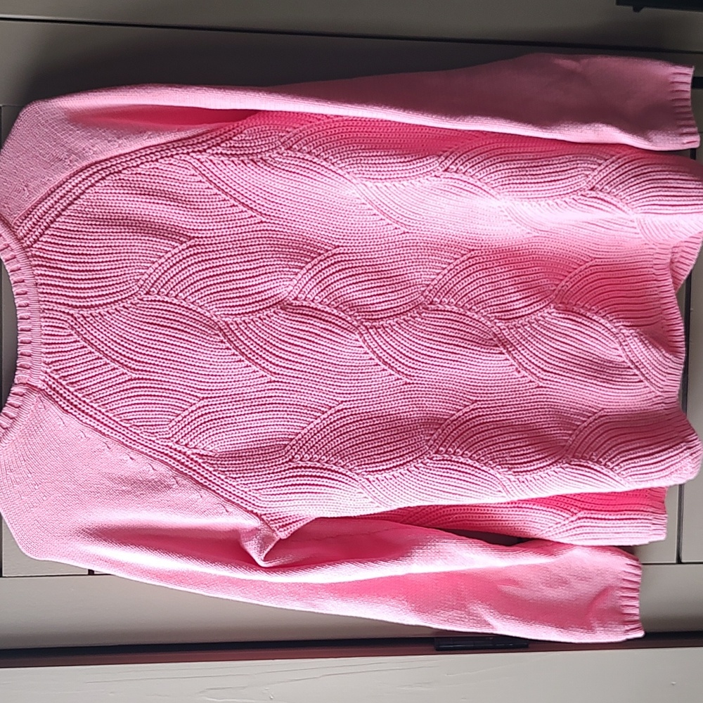 Talbots Patterned Sweater Medium - image 4